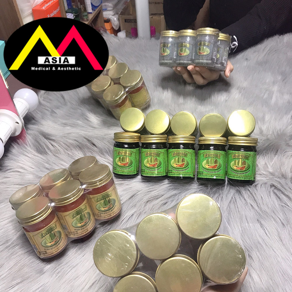 Dầu cù là cánh buồm xoa bóp đau lưng nhức mỏi say tàu xe giữ ấm cơ thể thái lan 50g