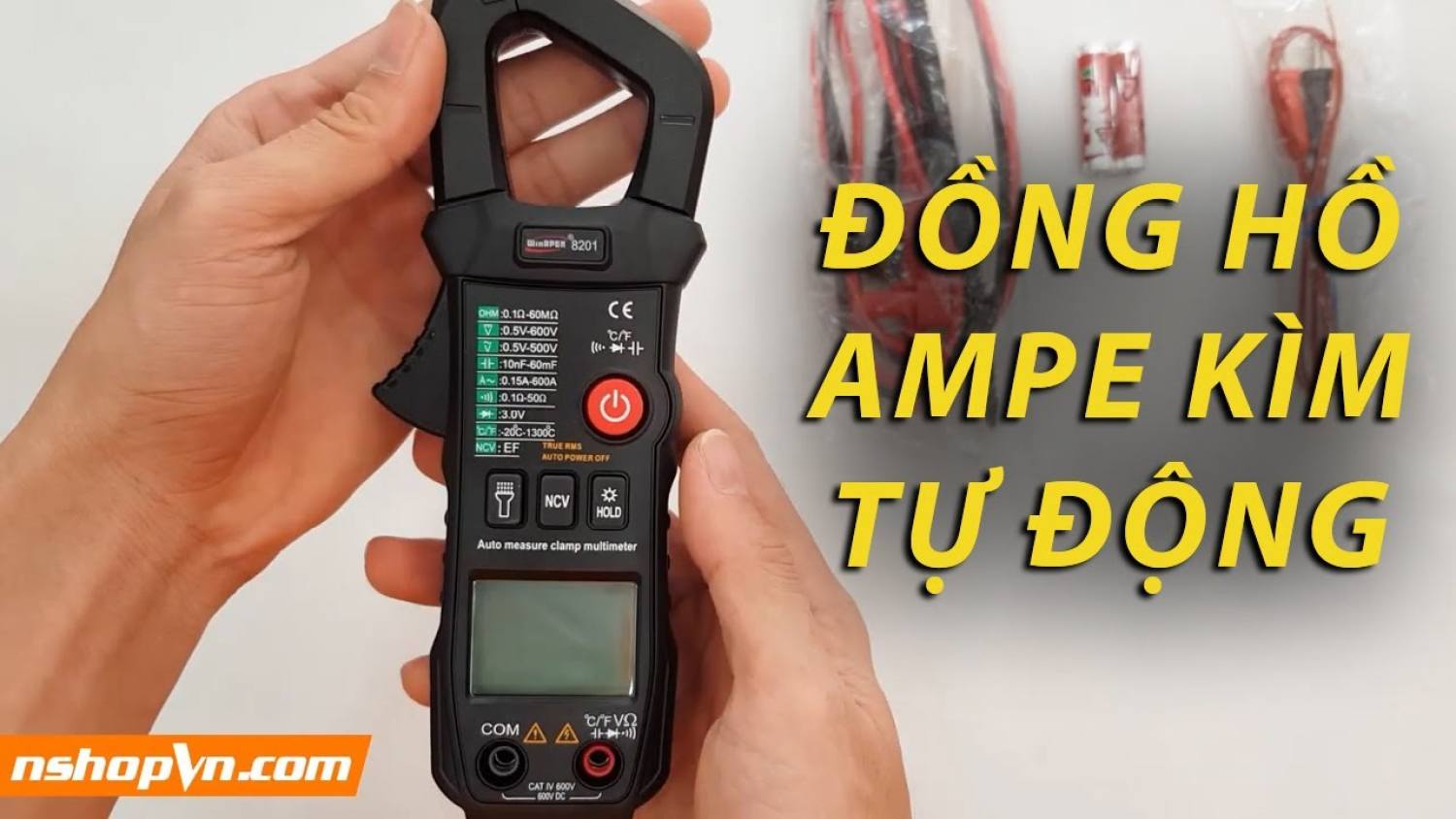 Đồng hồ ampe kìm tự động WinAPEX 8201
