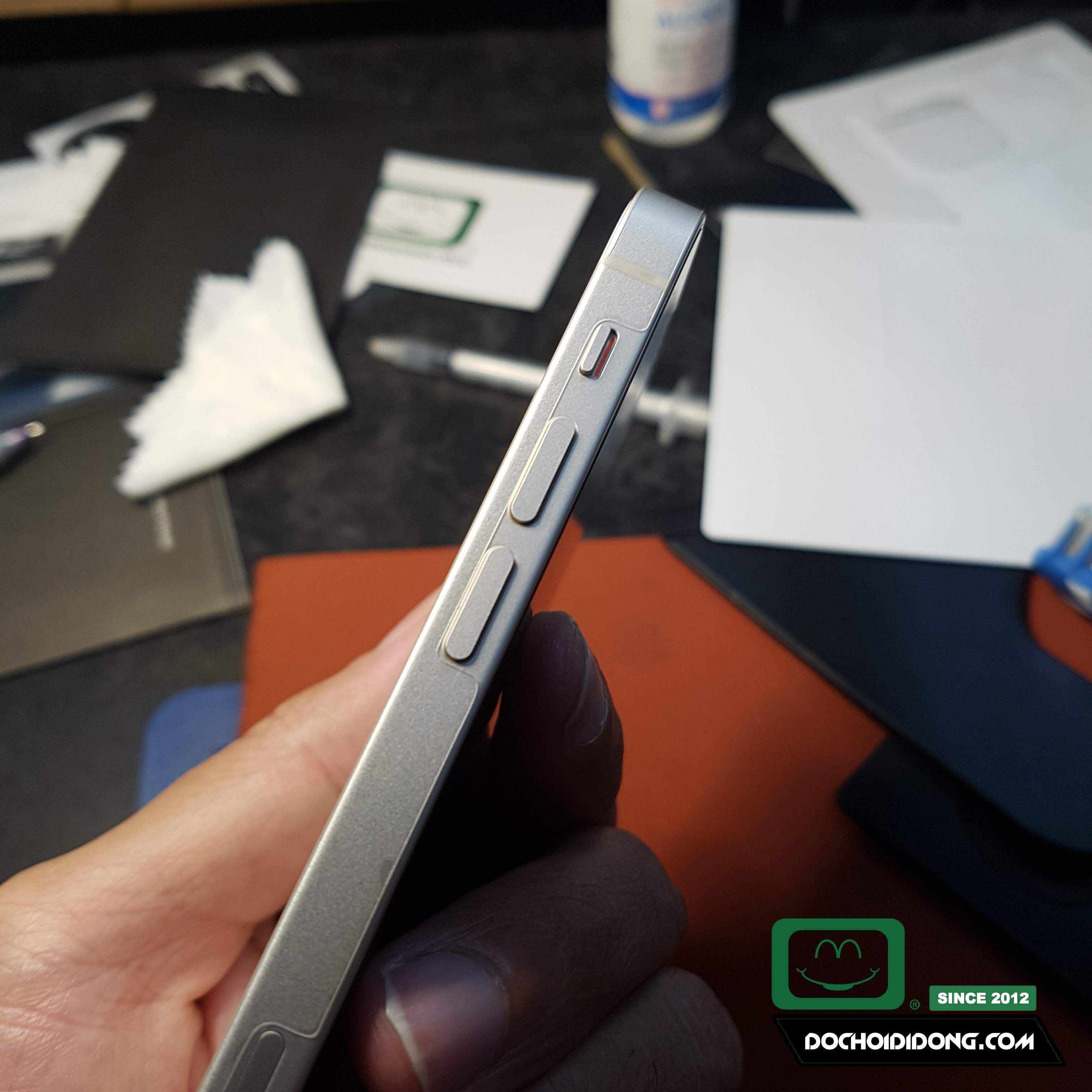 Miếng dán PPF Hydorgen iPhone 13 mini trong, nhám, đổi màu cao cấp