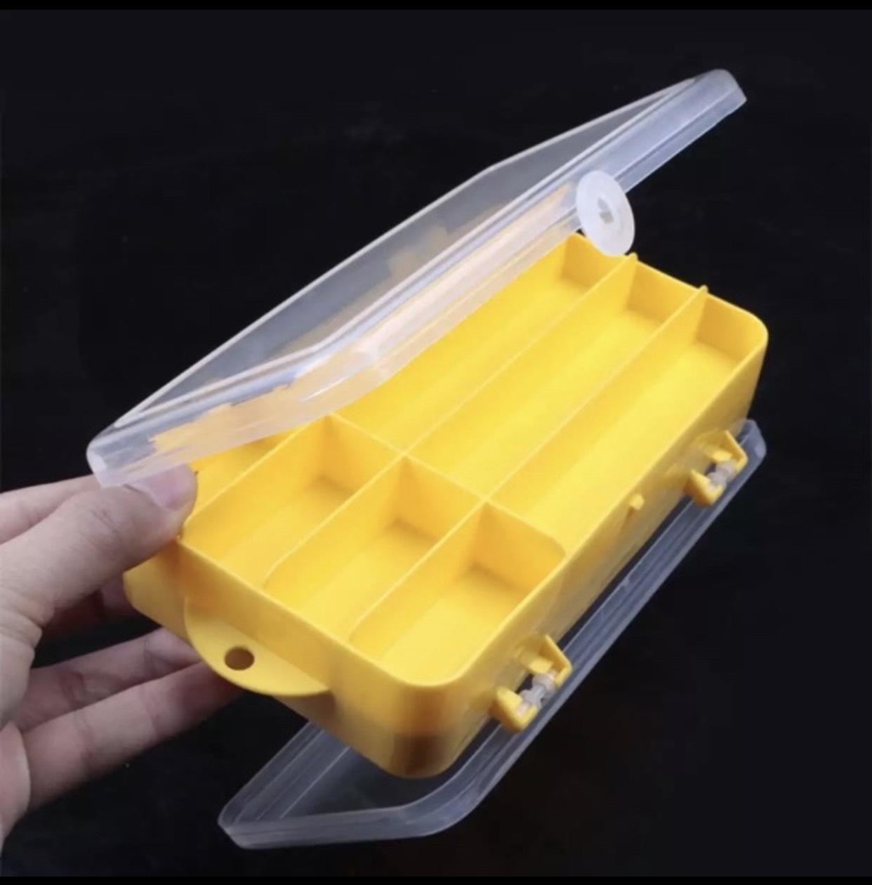 Hộp đựng mồi giả câu lure 2 mặt