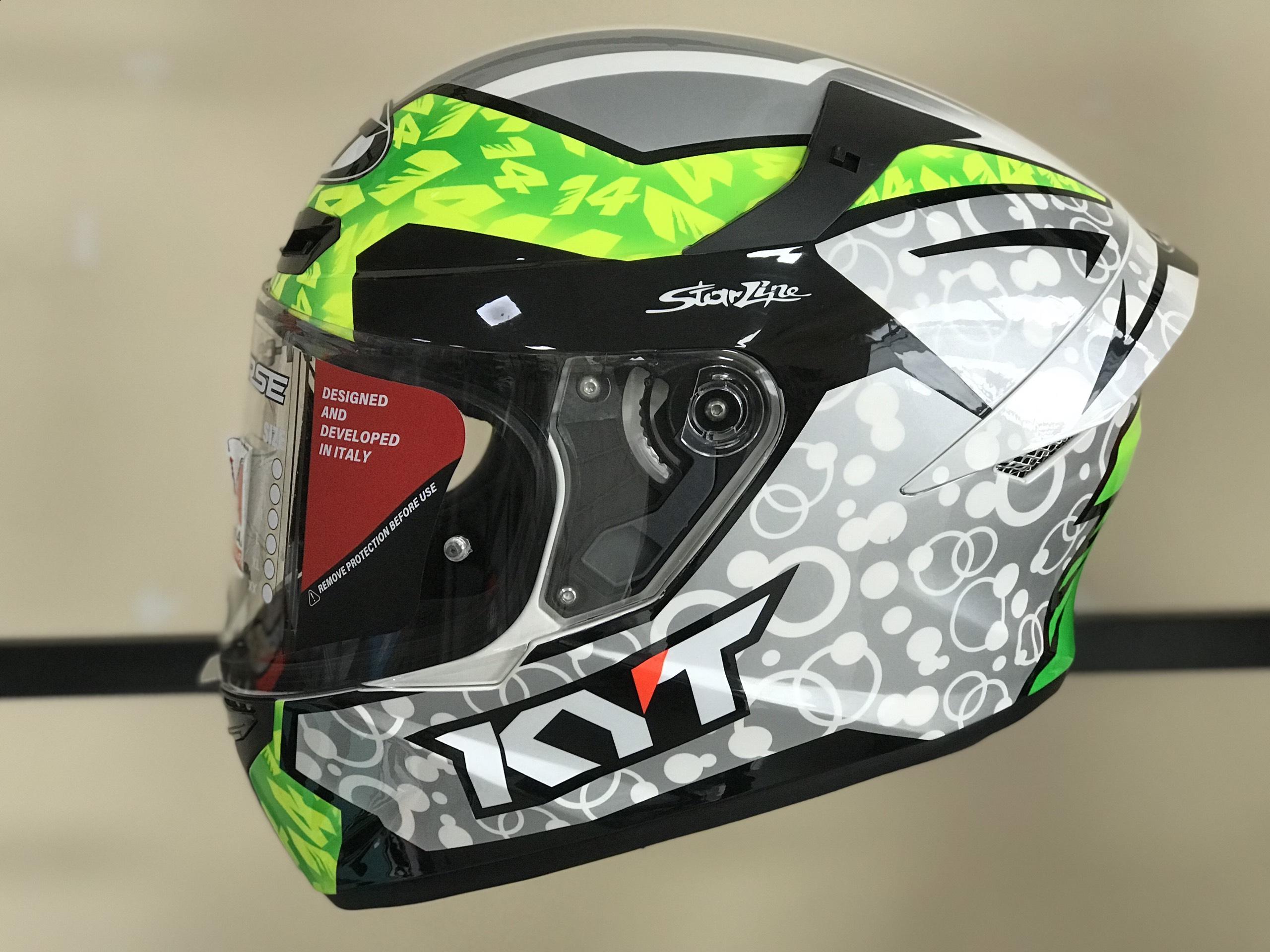 Mũ Fullface KYT TT Course - 1 Kính Trong Suốt