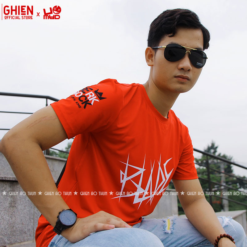 [HCM]Áo thun nam UMAD King Drag 3D cổ tròn phông Unisex Racing Boy Xe Độ vải thể thao có Big Size