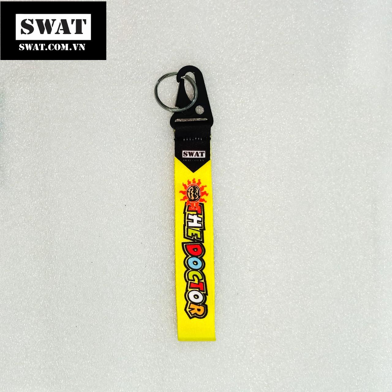 Móc khóa dây cao cấp (ĐẦU SẮT - DÂY SATIN)