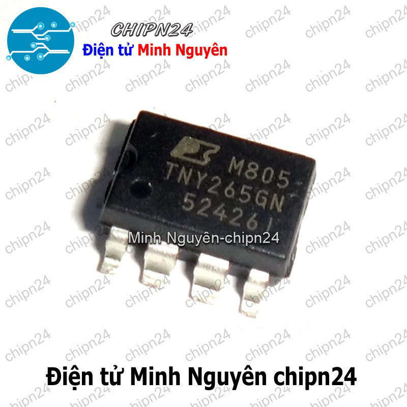 [1 con] (SOP) IC Dán TNY265GN SOP-7 (SMD) (TNY265GN 11W 700V) (IC Nguồn AC-DC Converter) - HH005385