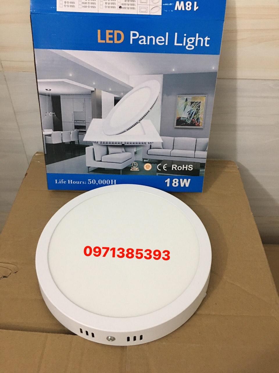 ĐÈN LED ỐP NỔI TRẦN 18W TRÒN
