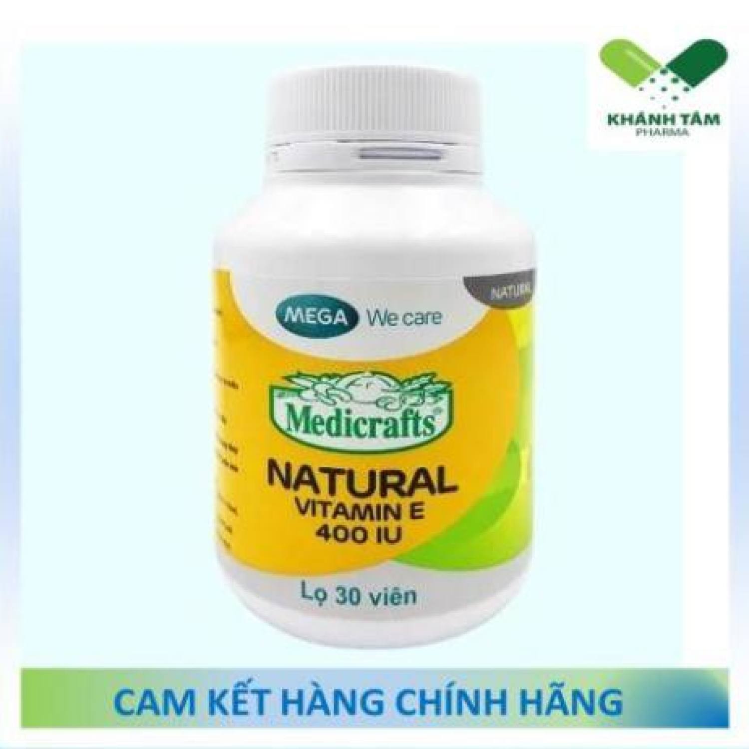 Natural Vitamin E 400 Mega We care - Enat 400