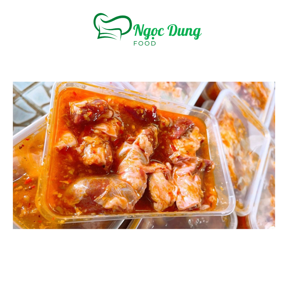 Chẳng dừng heo ướp sa tế 500g (giao tphcm)