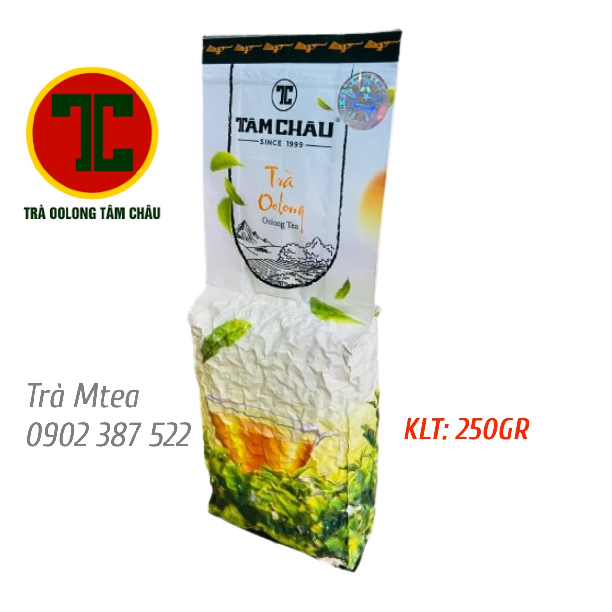 [HCM]{CHÍNH HÃNG} Trà Ô long Oolong Tâm Châu 250g