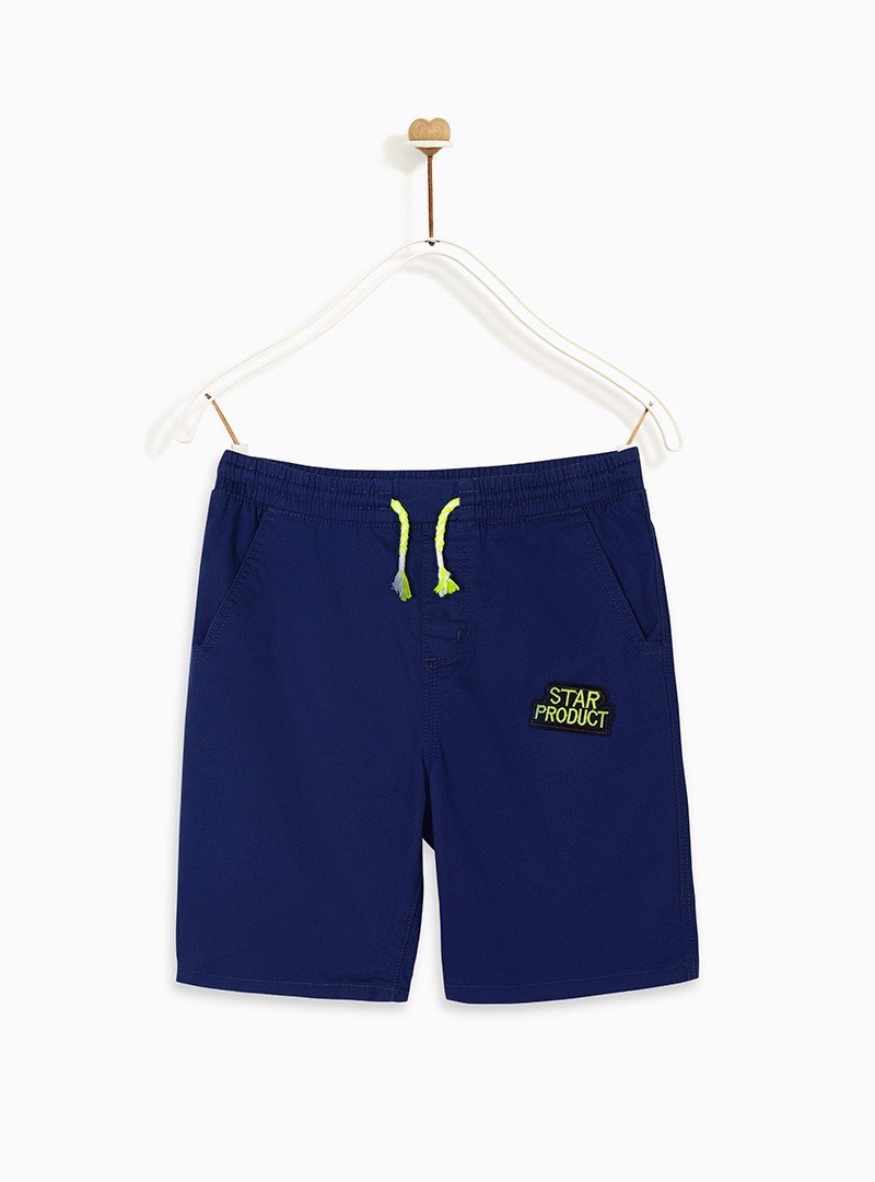 Quần short bé trai Twill Pull-on