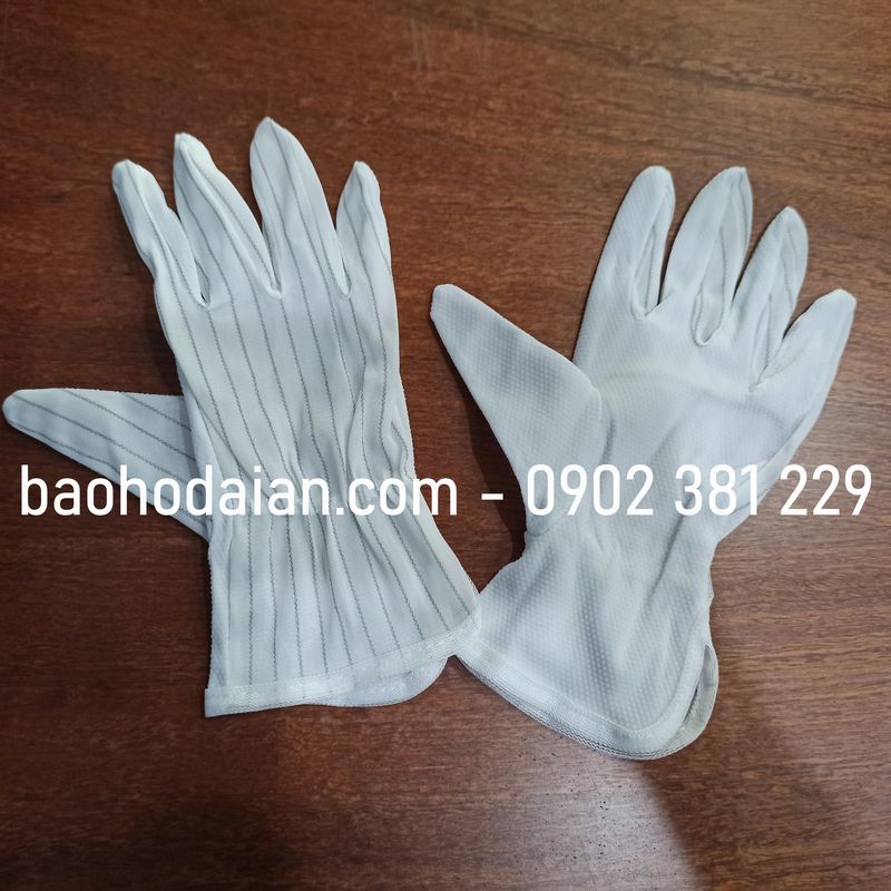 Găng tay chống tĩnh điện Vải Polyester (5 đôi)