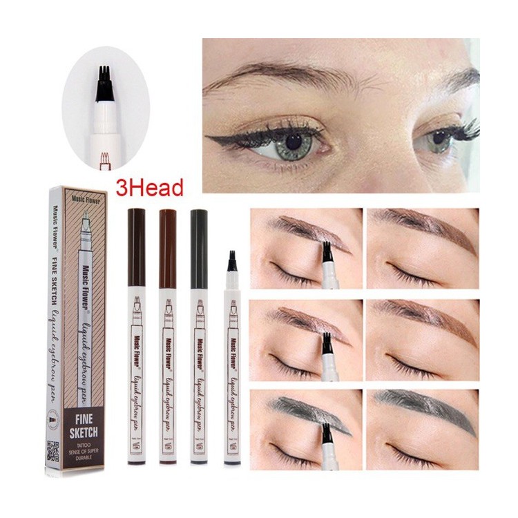 Chì Kẻ Mày Phẩy Sợi 4D Điêu Khắc