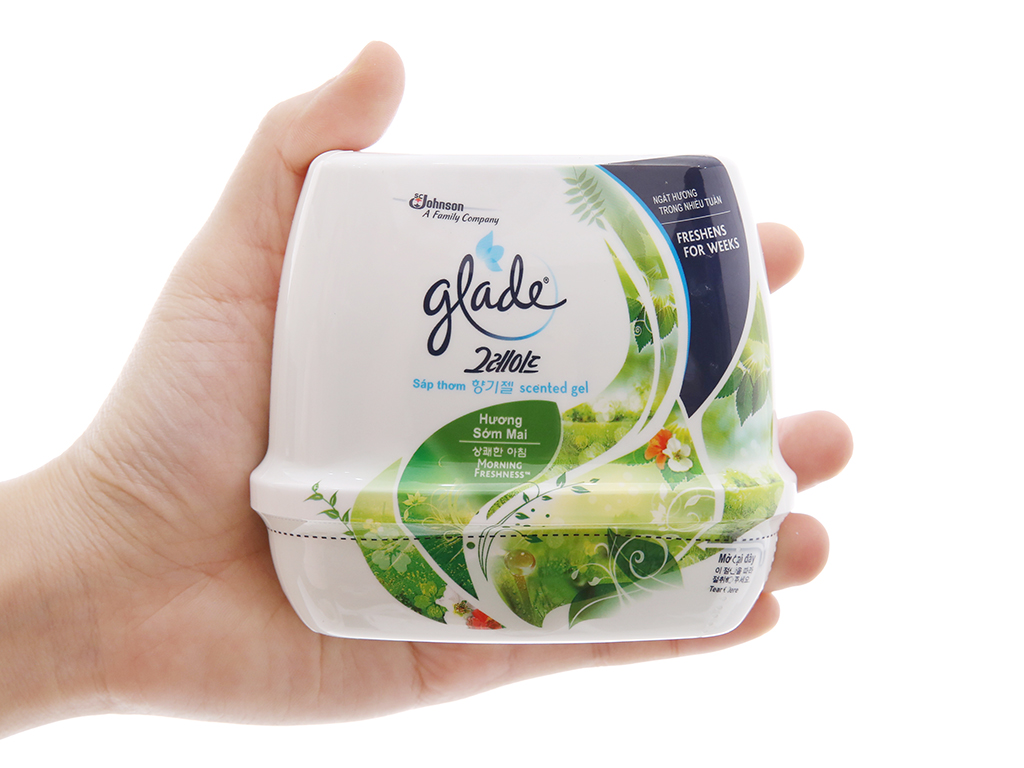 Sáp thơm Glade hương sớm mai 180g