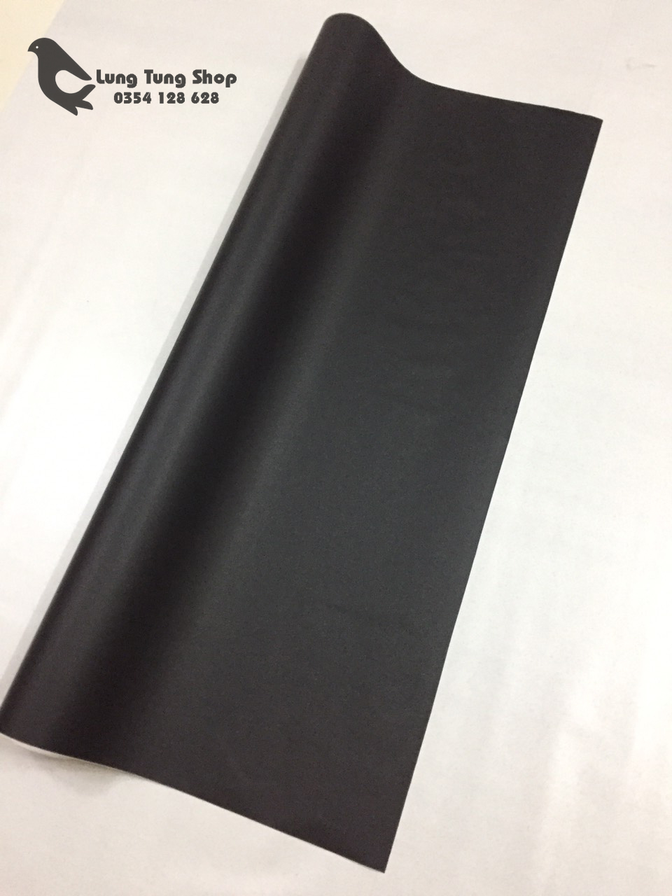 [HCM]Giấy dán tương có keo - decal màu đen nhám ( khổ 1,2m )