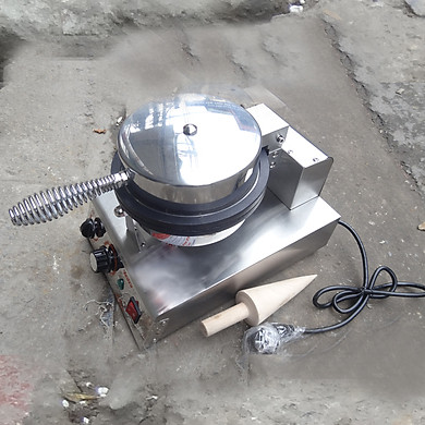 Máy làm vỏ ốc quế, bánh ốc quế công nghiệp
