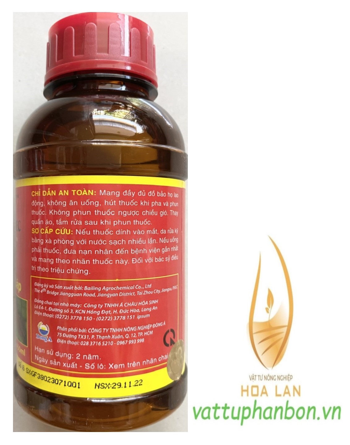 THUỐC TRỪ SÂU BINHFOS 50EC - #018B# 450ml