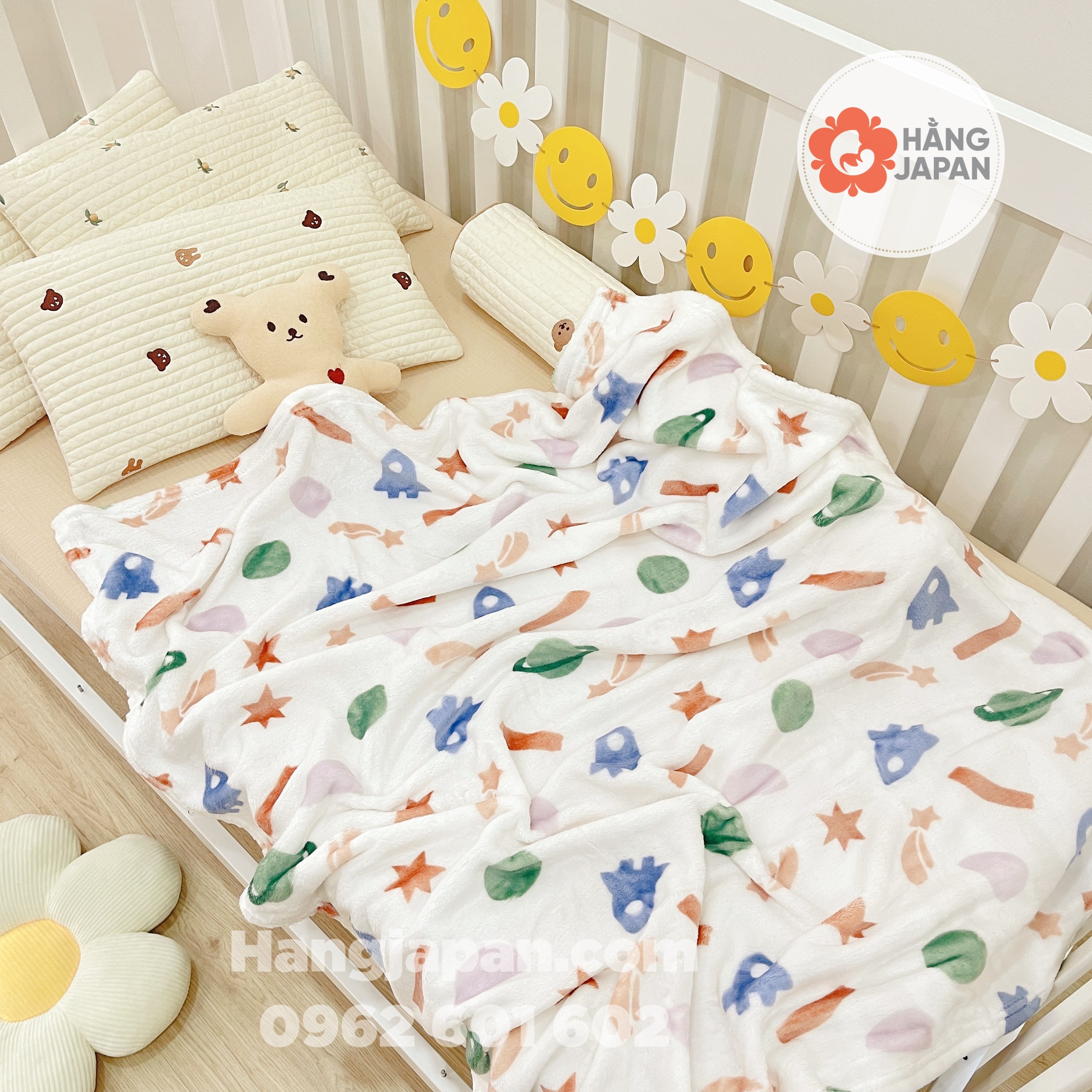 Hàng Hàn - Chăn lông Blanket cho bé