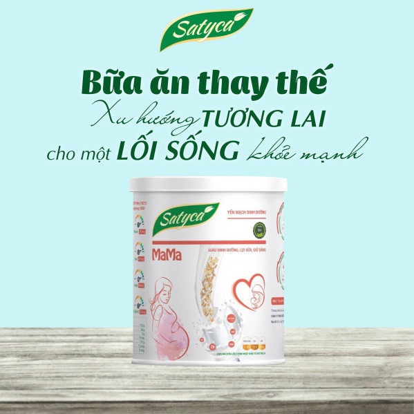 Sữa yến mạch dinh dưỡng Satyca MaMa