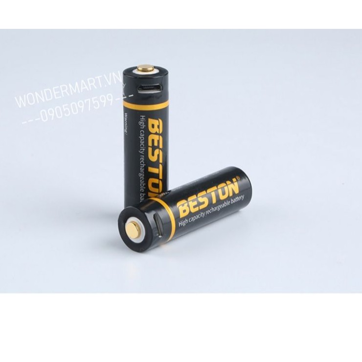 [HCM]Pin sạc AA 1.5V cao cấp Beston Lithium 3500mWh