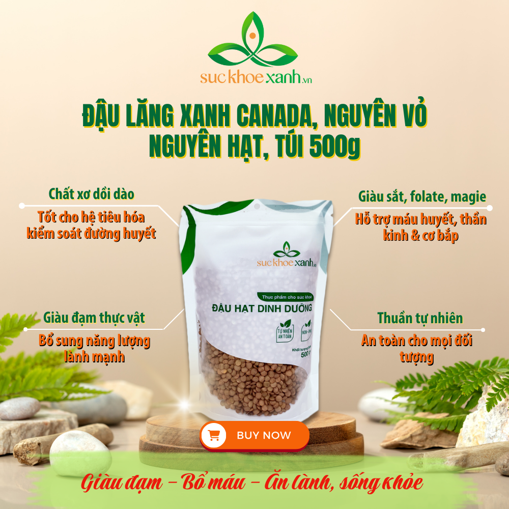 Green Lentil peas 500g