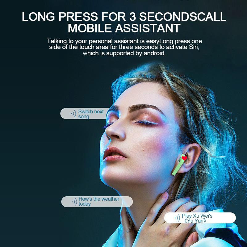 Tai Nghe Bluetooth i12s Đa Chức Năng Hỗ Trợ Cho Mọi Dòng Máy, Cửa Sổ Kết Nối - Tai Nghe Bluetooth Mini Không Dây, Tai nghe bluetooth