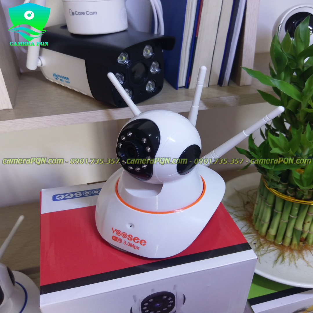 Camera Yoosee 3 Râu 3.0 MpX Siêu Nét Combo Kèm Thẻ Nhớ