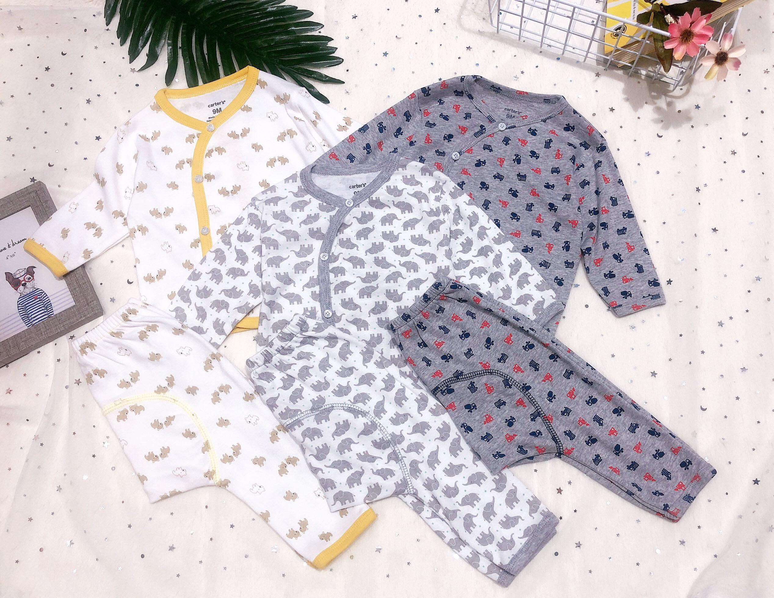 Bộ Body Sơ Sinh CARTER’S Vạt Chéo Kiểu Nhật 6-24M