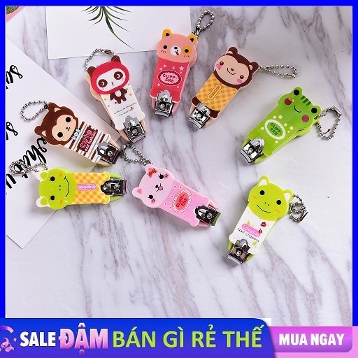 Bấm cắt móng tay móc khóa dễ thương