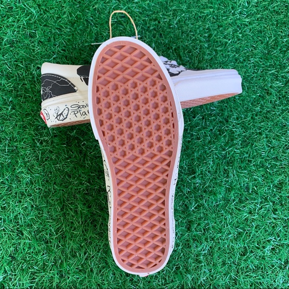 GIÀY VANS ERA SAVE OUR PLANET WHITE BLACK