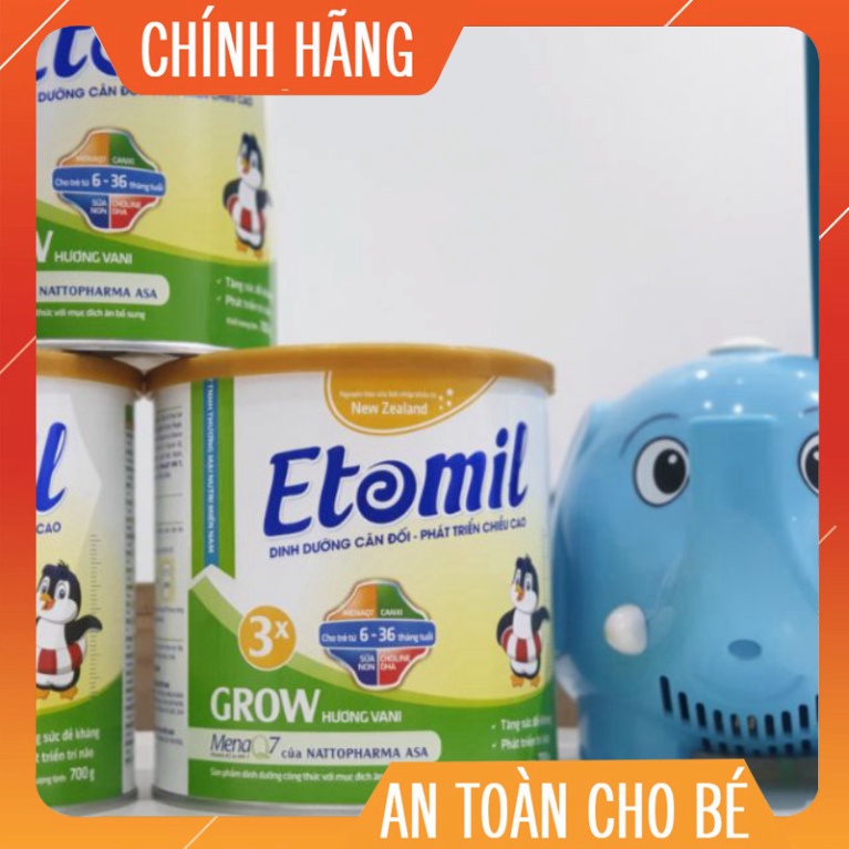 [Date 11.2024] SỮA BỘT ETOMIL 3X LON 700G CHO BÉ 6 - 36 THÁNG