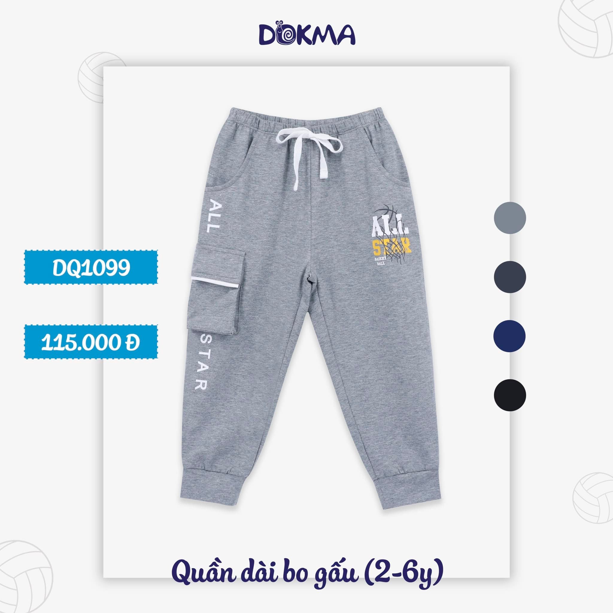 Beon kids - Quần dài bé trai Dokma (2-6 tuổi)