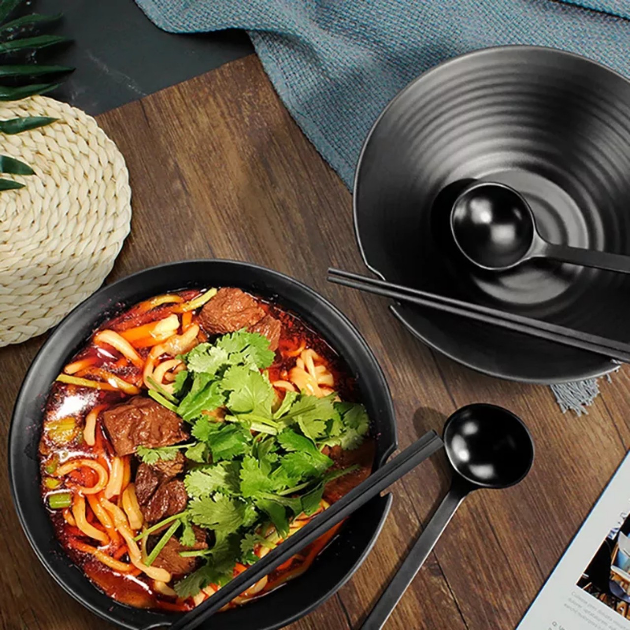 Tô Phở Đen Kiểu Nhật Cao Cấp Tô Lớn 20CM