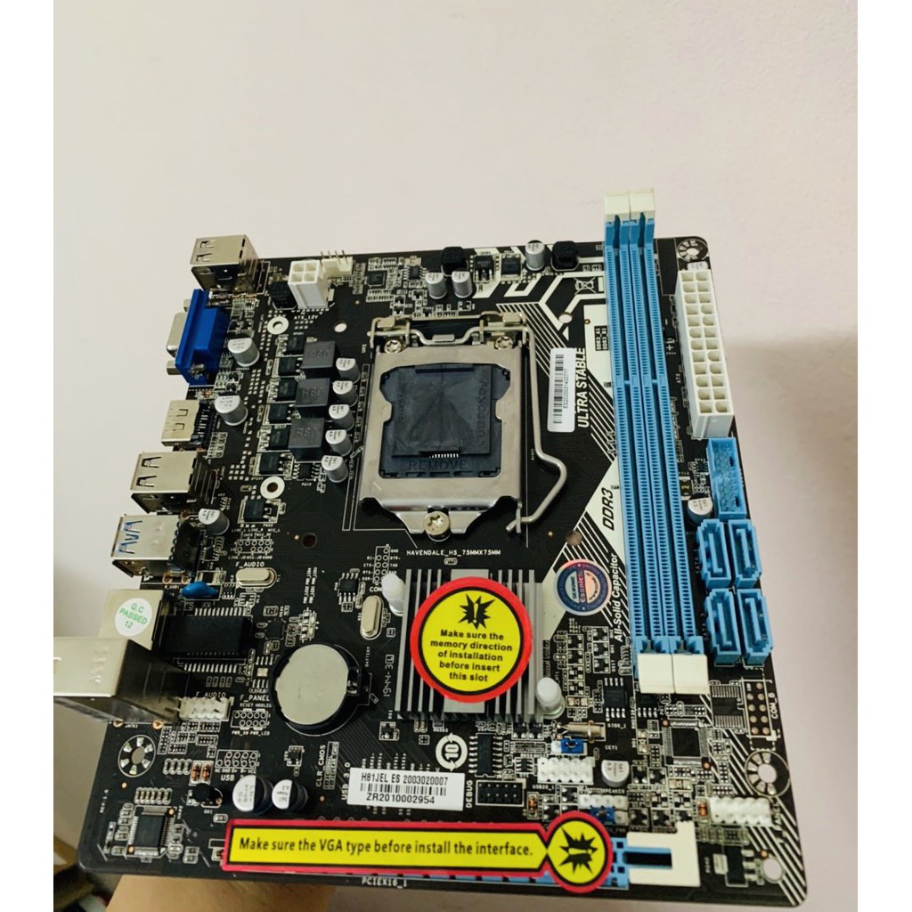 Main Pc H81 Esonic Mới Full Box- Bo Mạch Chủ