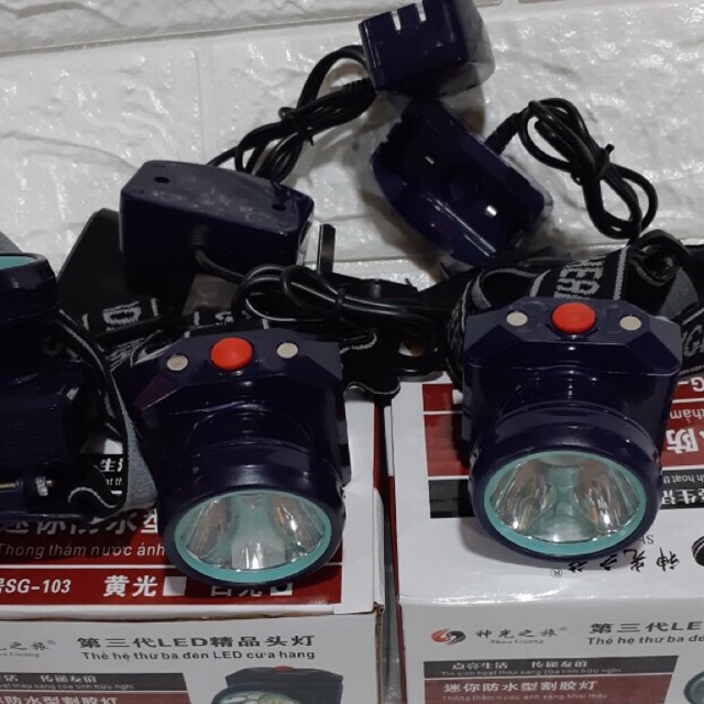 Đèn đeo trán chống nước 103