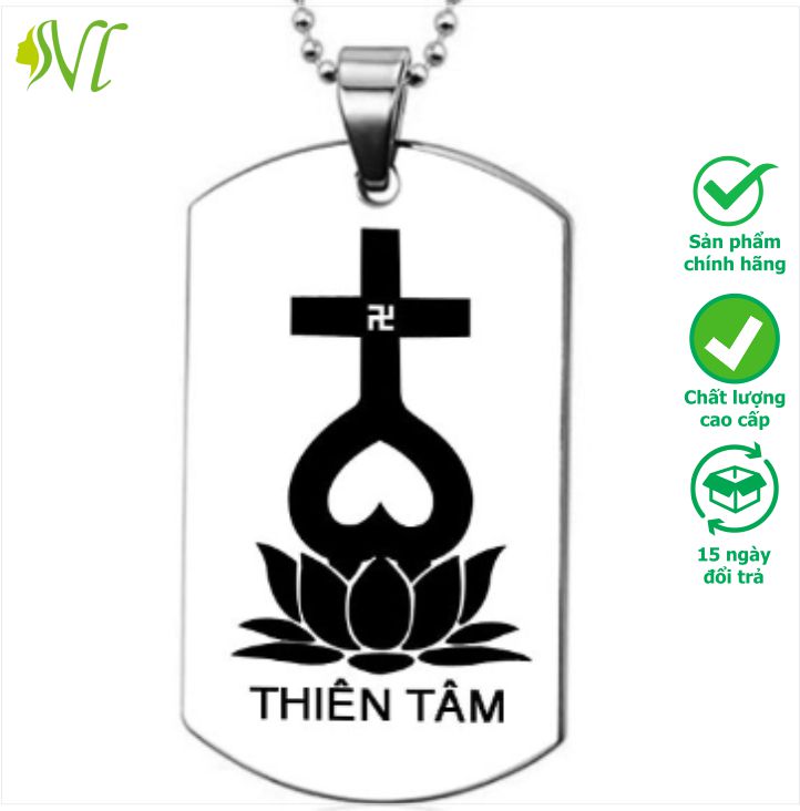 Móc khóa thiên tâm đạo nam nữ  đi du lịch không đen không gỉ xài nước tốt Người Đẹp Vì Lụa