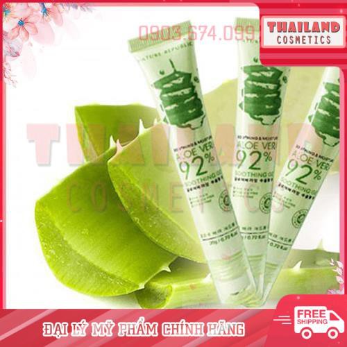 Thật 100% - Tuýp lăn mắt nha đam hết thâm - 07.37