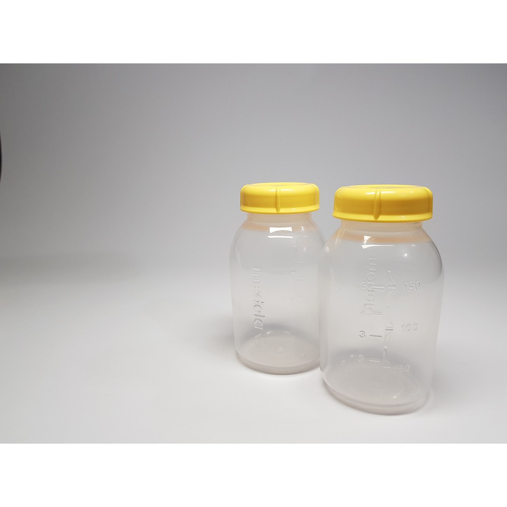 Bình trữ  sữa medela 150ml in nổi cổ hẹp (giá 1 bình).