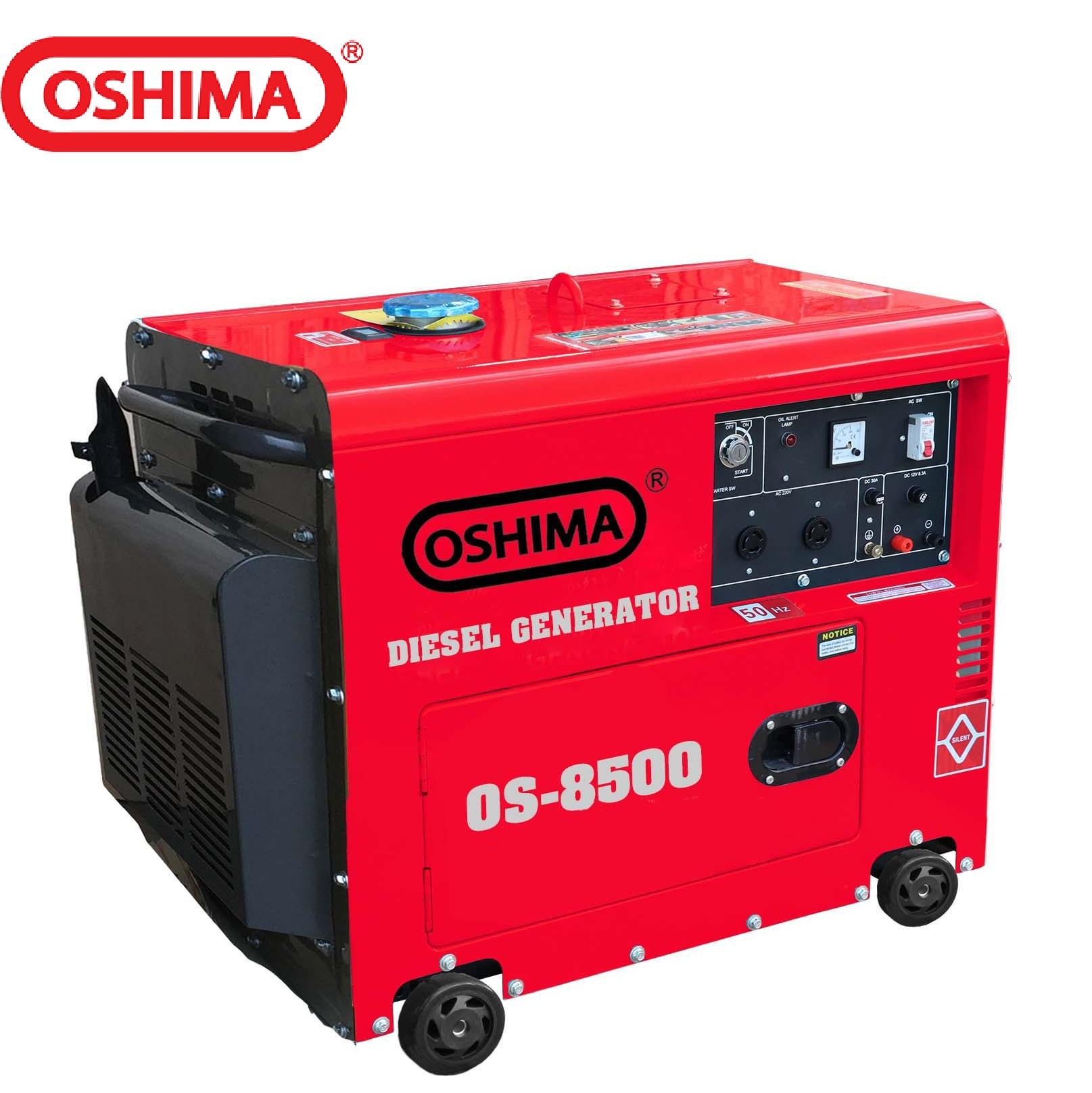 Máy Phát Điện Chạy Dầu 7kw Oshima 8500
