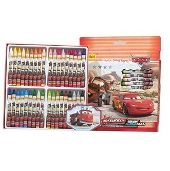 Bút sáp 36 màu Thiên Long CR-C032 ( Tặng thẻ hình card )