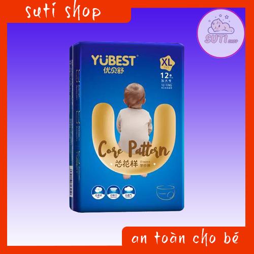 Bỉm Yubest Core Pattern đủ size quần/dán size S90/M84/L78/XL72/XXL66
