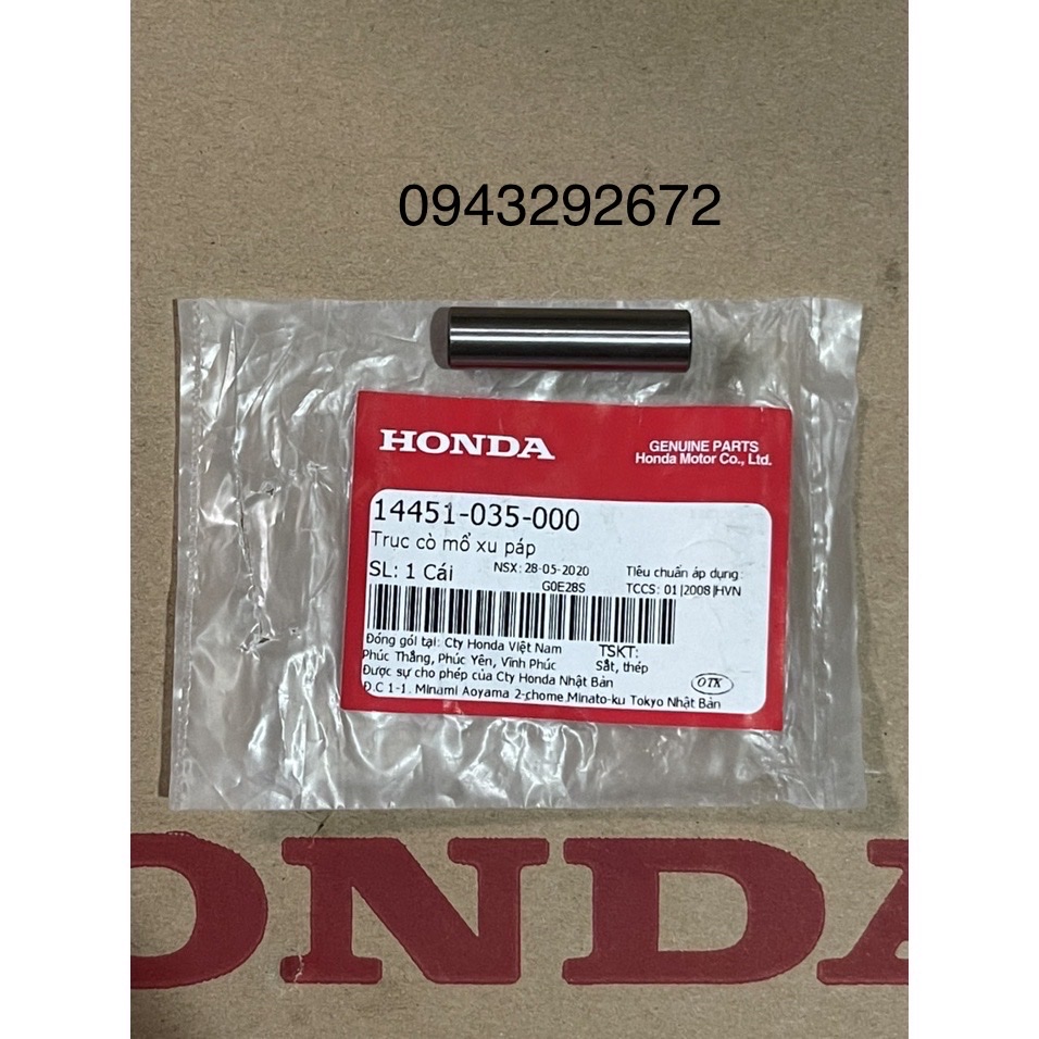 Ắc cò mổ xu páp dream, wave... honda
