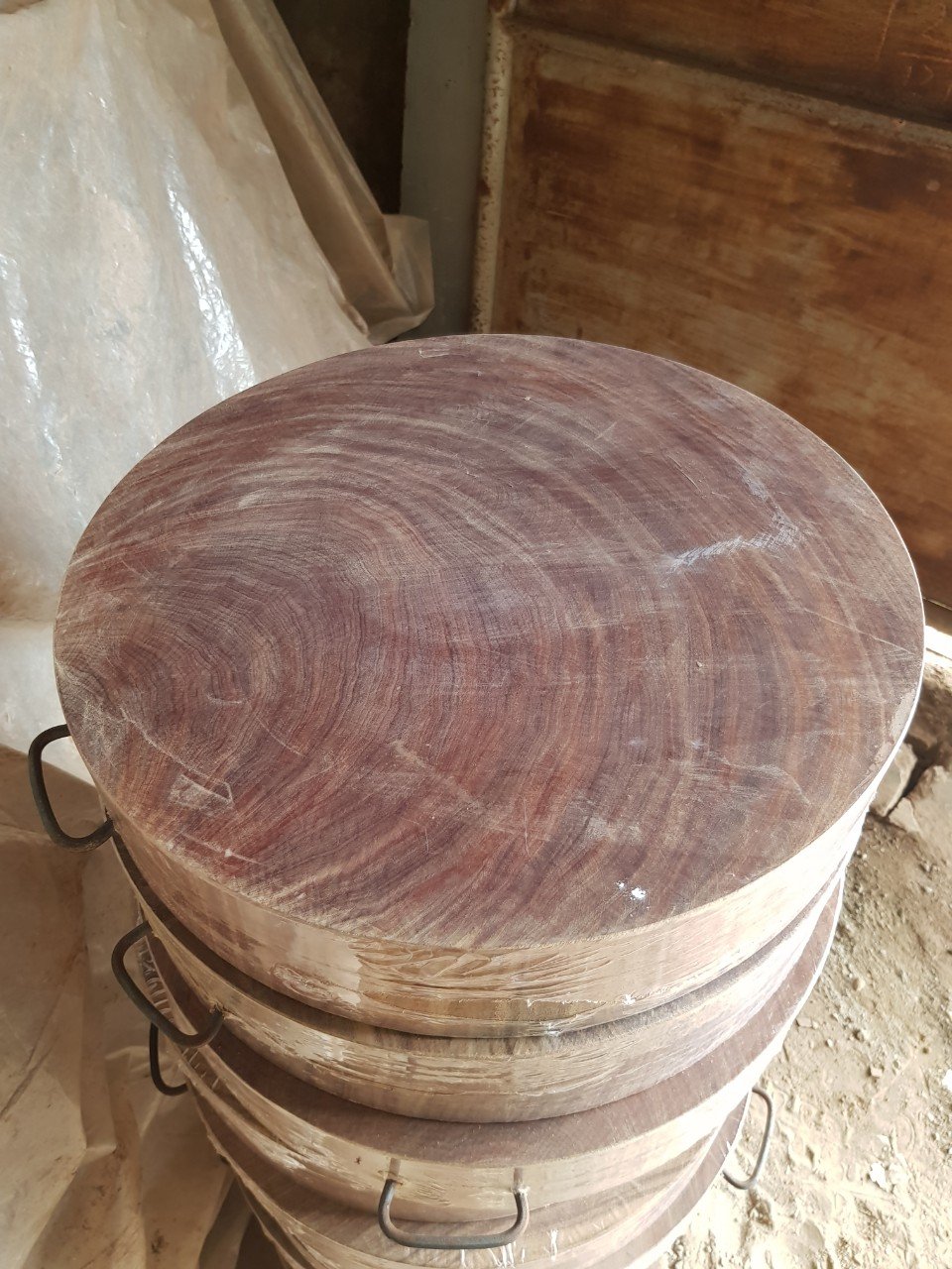 Wooden Cutting Board, 100% Wood, 25cm Thick, 4cm Thick