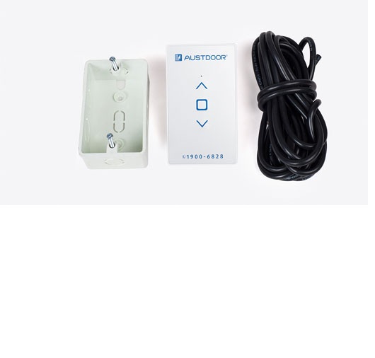 [HCM]CÔNG TẮC TƯỜNG CỬA CUỐN 3 NÚT AUSTDOOR AT2.P