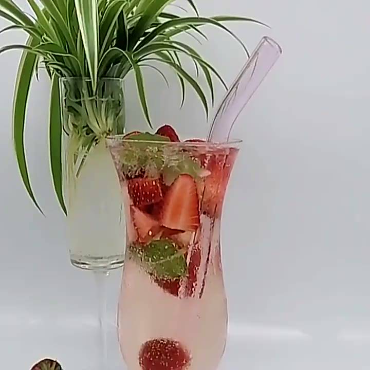 Ống hút trà sữa thuỷ tinh đủ màu