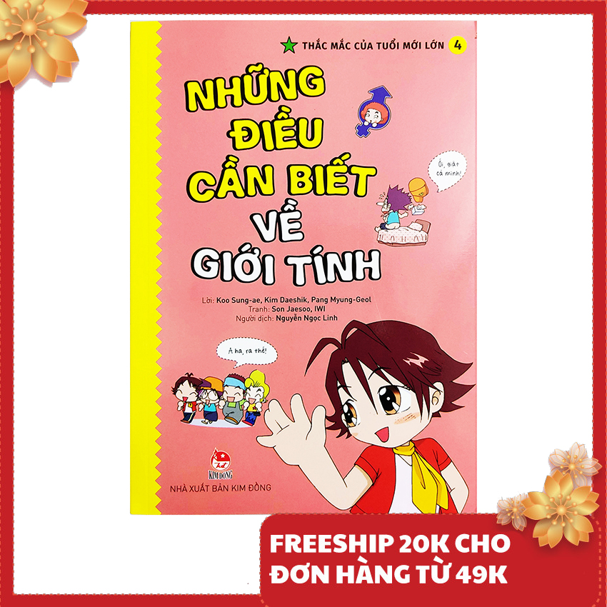 Sách thiếu nhi - Thắc mắc tuổi mới lớn tập 4 - Những điều cần biết về giới tính