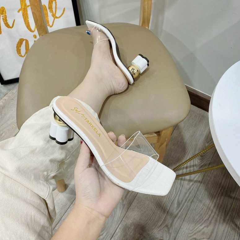 DÉP GUỐC GÓT NHỌN 7 PHÂN TRONG ĐAN BẢN TO CHE KHUYẾT ĐIỂM CHÂN SIÊU XINH 230MH 2021 giá rẻ