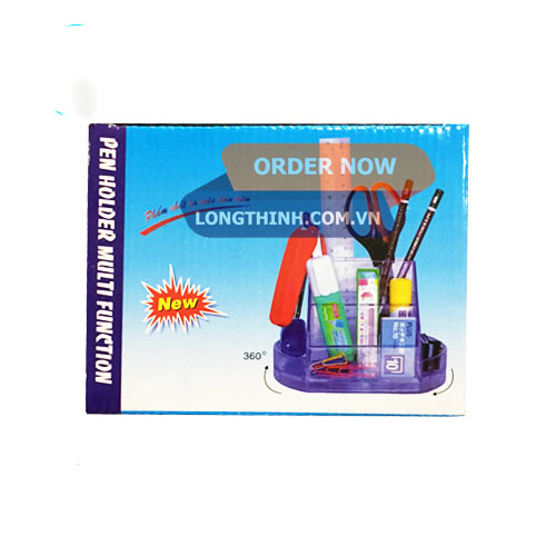 [HCM]Hộp cắm bút xoay