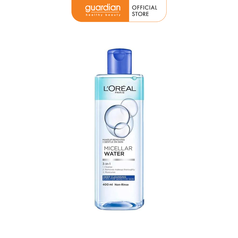 Nước Tẩy Trang 3 In 1 Micellar Làm Sạch Sâu L'Oréal Paris 400Ml