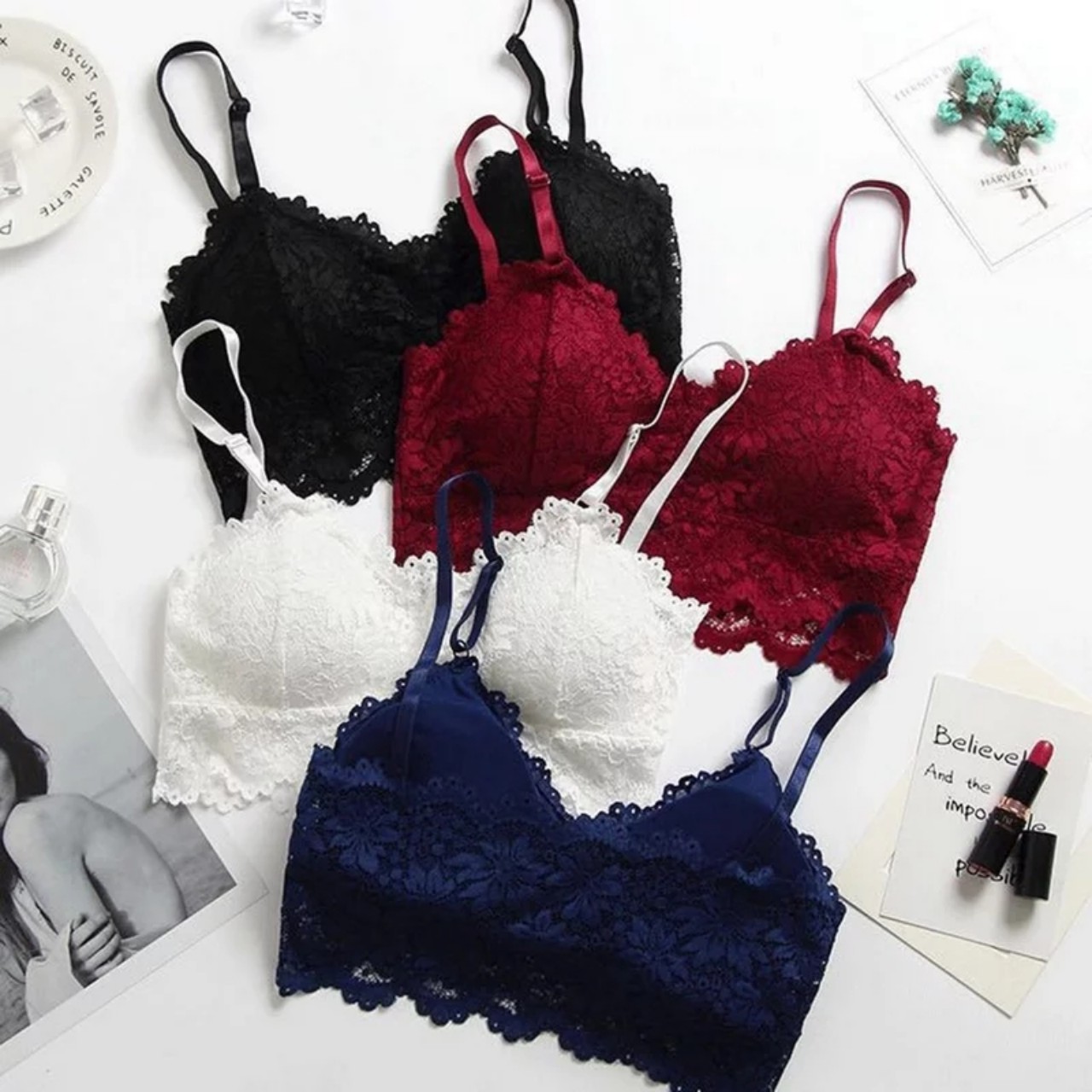 Hot Bra Ren Hoa Siêu Đẹp Mã 343