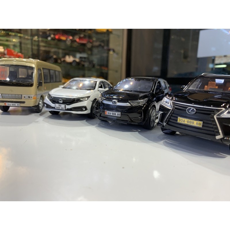 Bộ 2 Biển Số Xe Mô Hình Các Tỉ Lệ