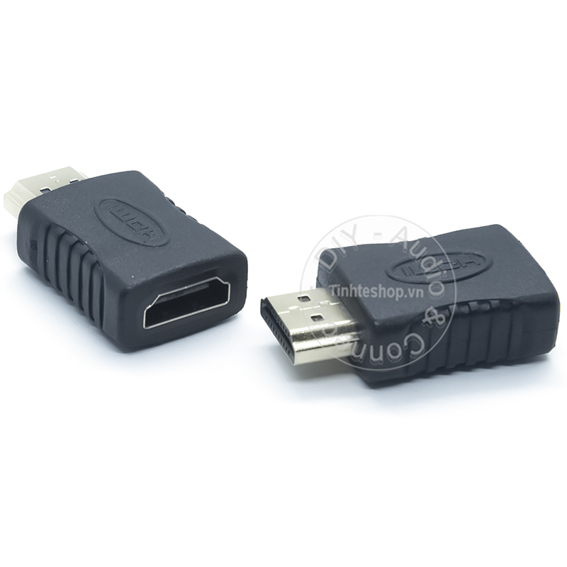 1 chiếc - Đầu đổi HDMI đực sang HDMI cái - Rắc cắm HDMI male to hdmi female adapter